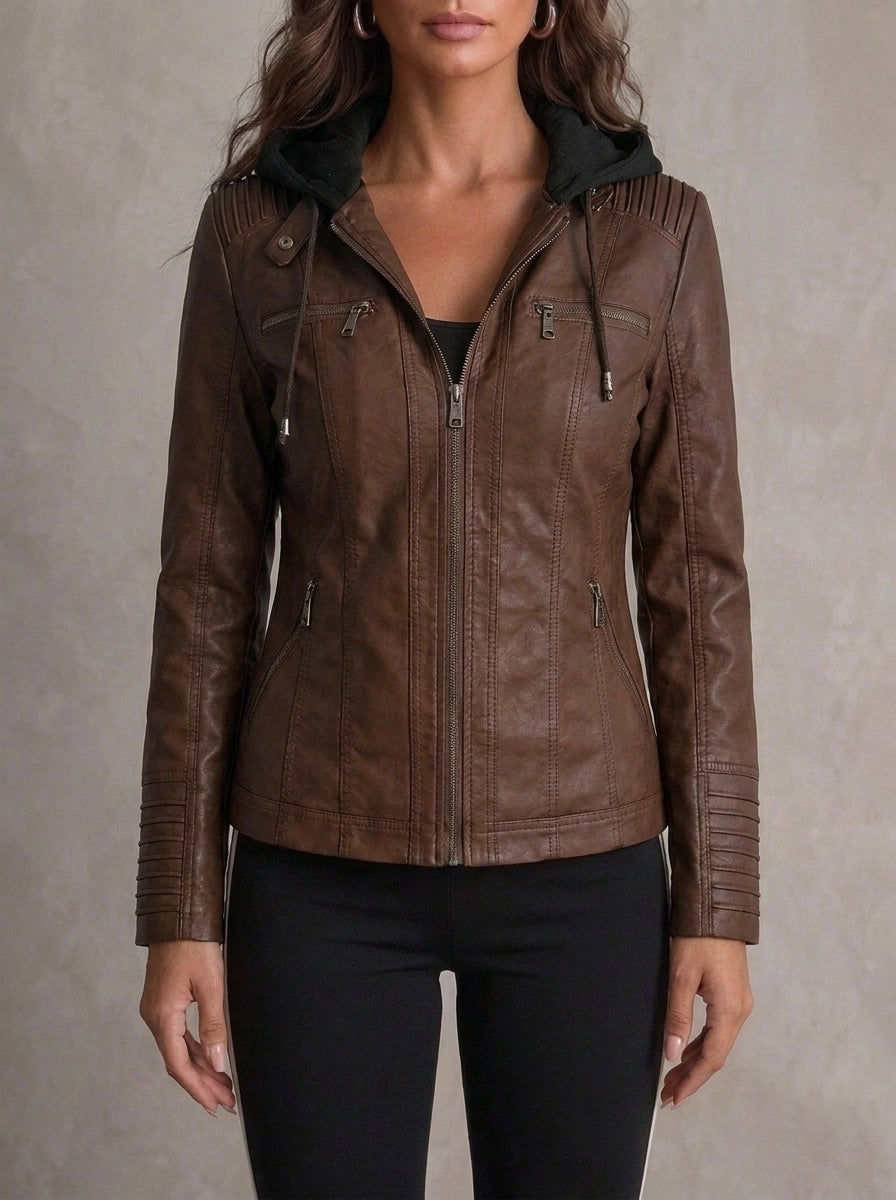 Sara – Durable and Elegant Leather Jacket
