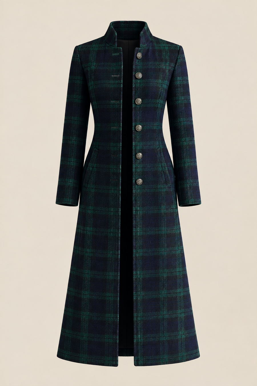 Rebecca | Checkered Coat