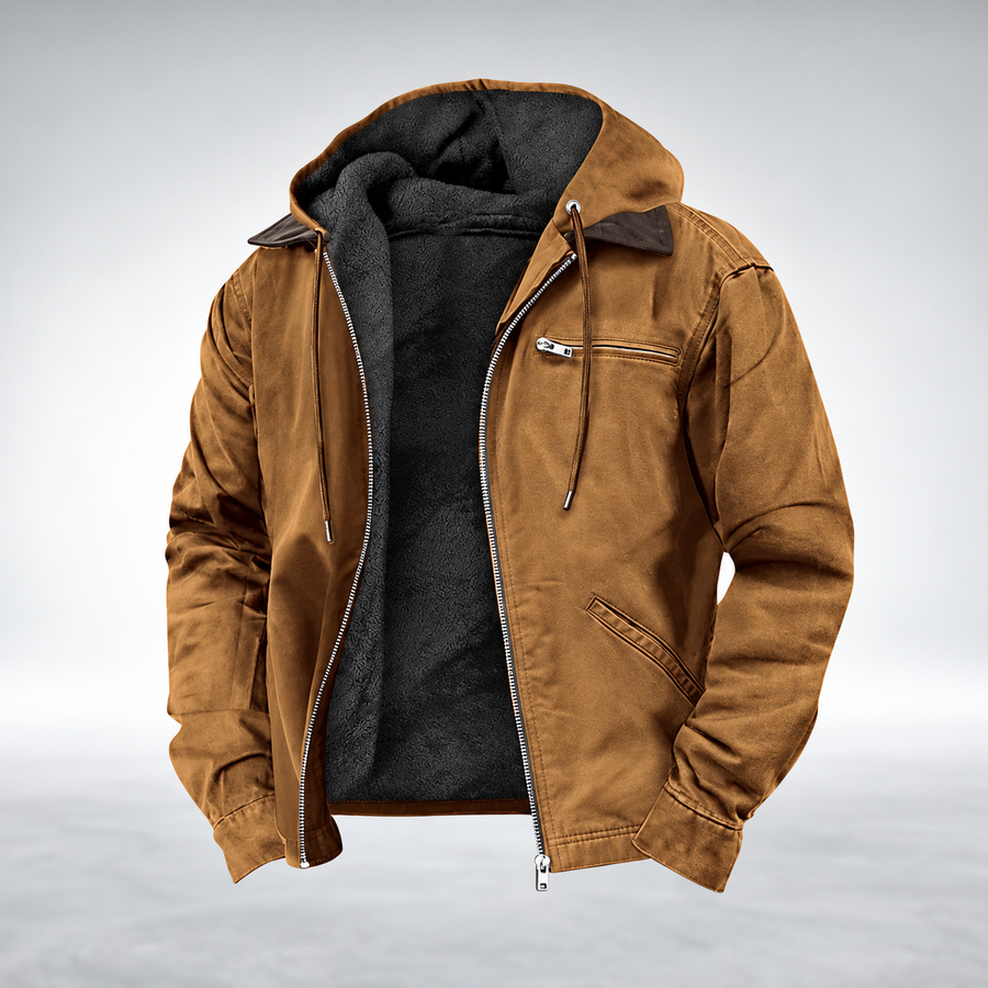 Laurent | Hooded Casual Jacket