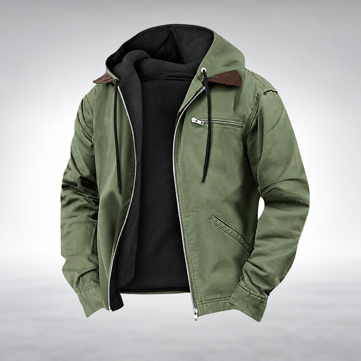 Laurent | Hooded Casual Jacket