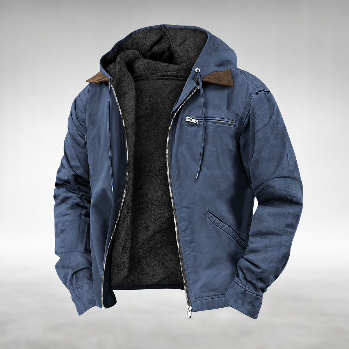 Laurent | Hooded Casual Jacket