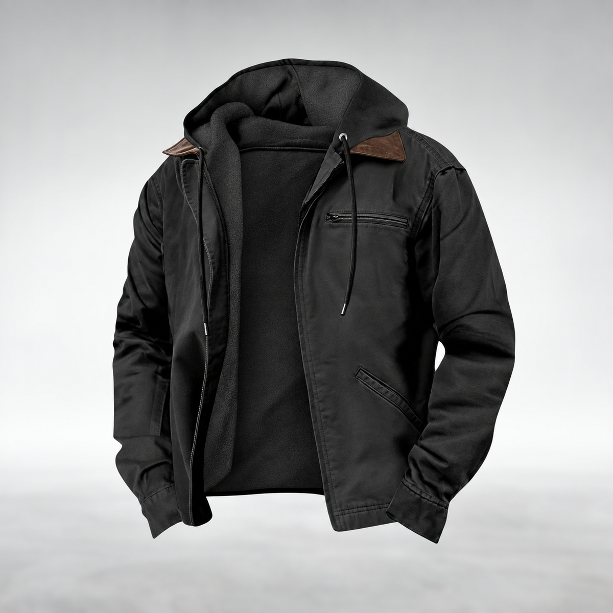 Laurent | Hooded Casual Jacket