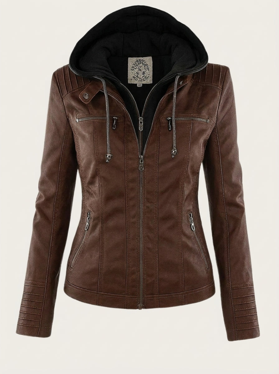 Sara – Durable and Elegant Leather Jacket