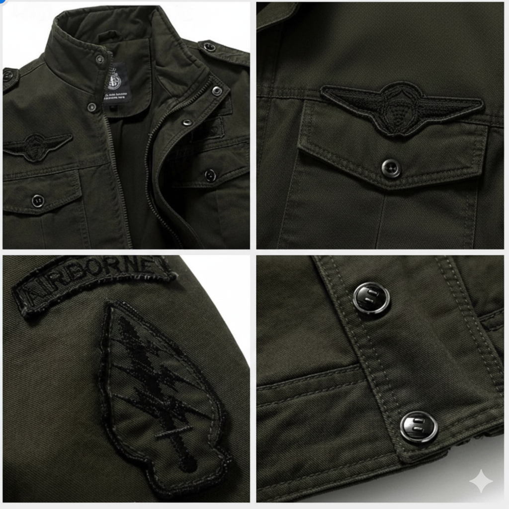 Dorian | Structured Military Jacket