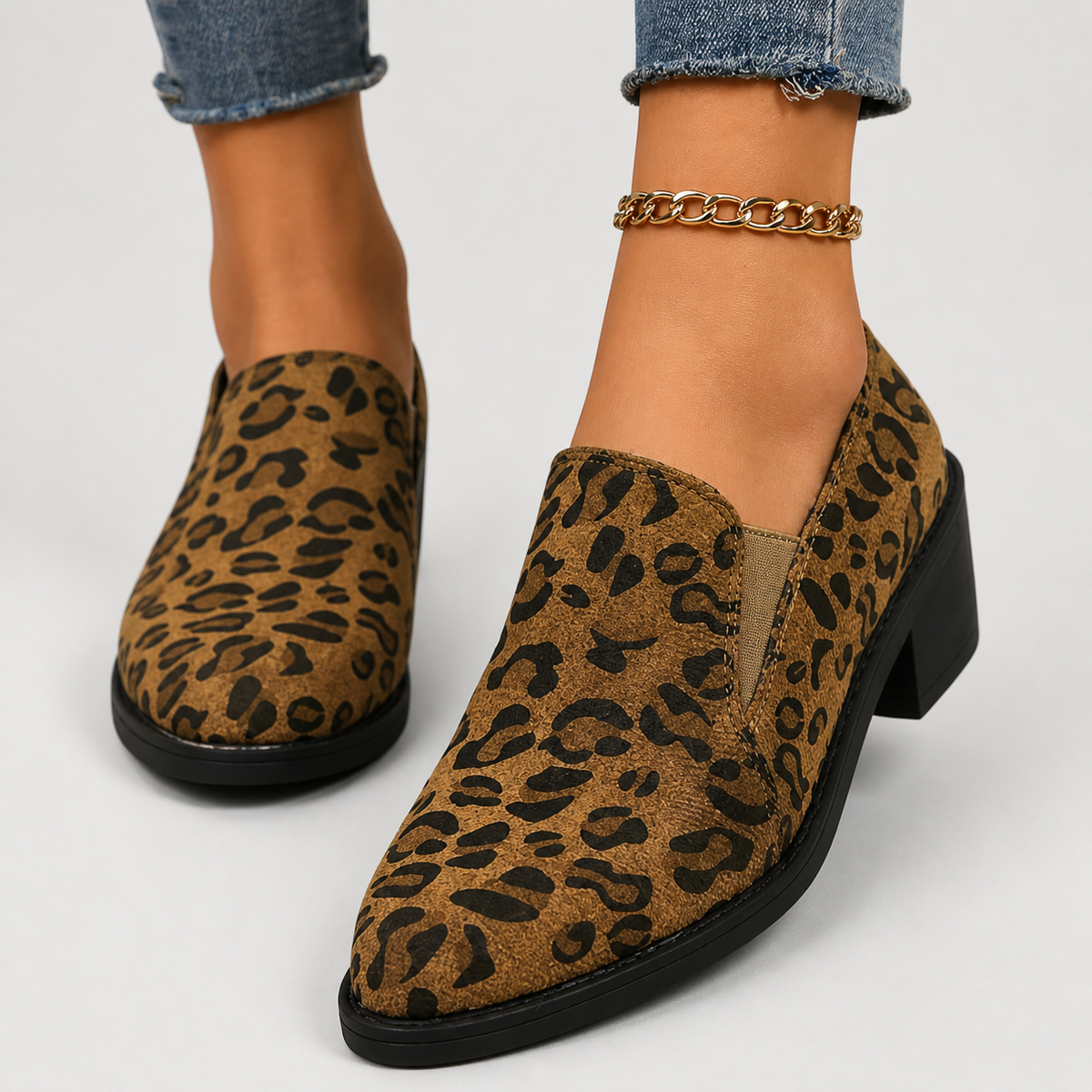 Angélique | Leopard Moccasins