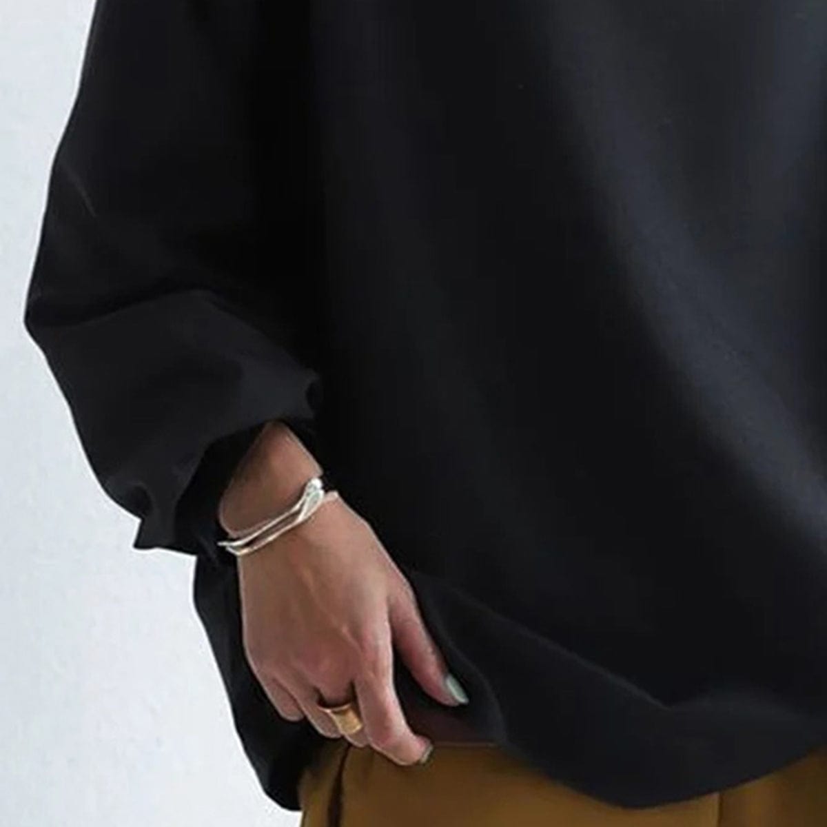 Joan | Draped High Neck Top