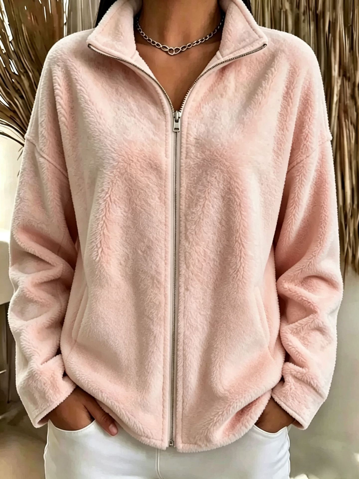 Willa | Cozy Fleece Zip Jacket