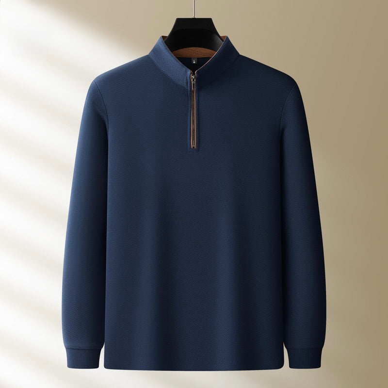 Vincent | Refined Quarter Zip Sweater
