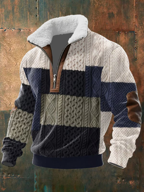 Theo | Lined High Neck Sweater