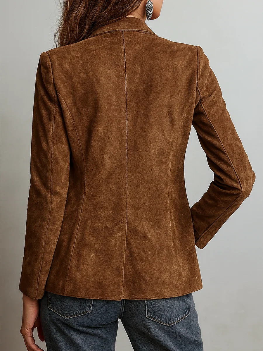 Tamsin | Suede Blazer