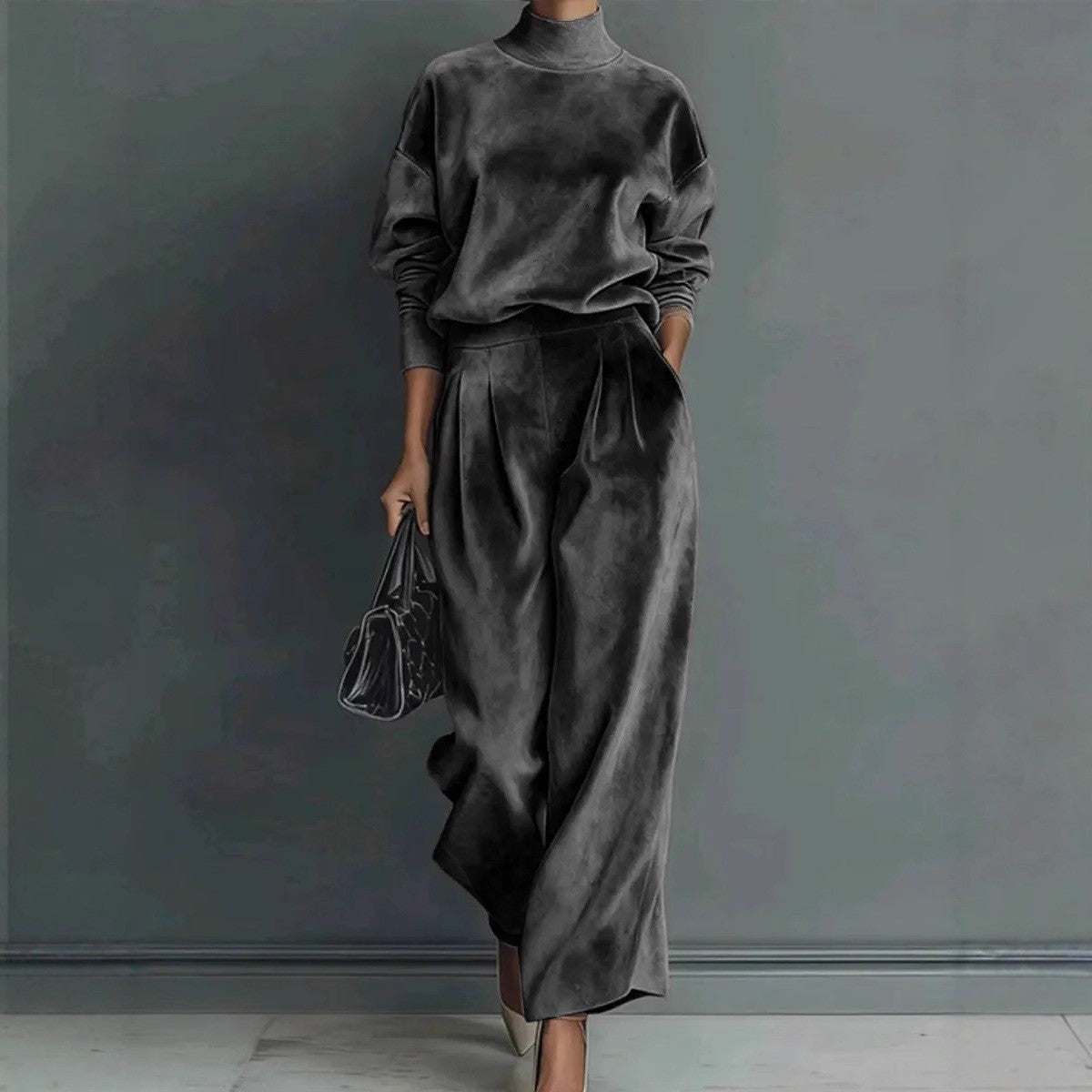 Mitchell | Set with Cape Sleeves