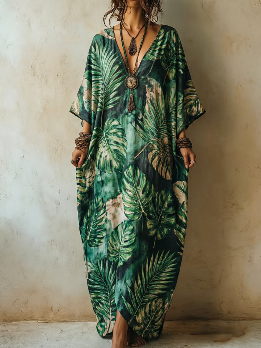 Soraya | Bohemian Print Maxi Dress