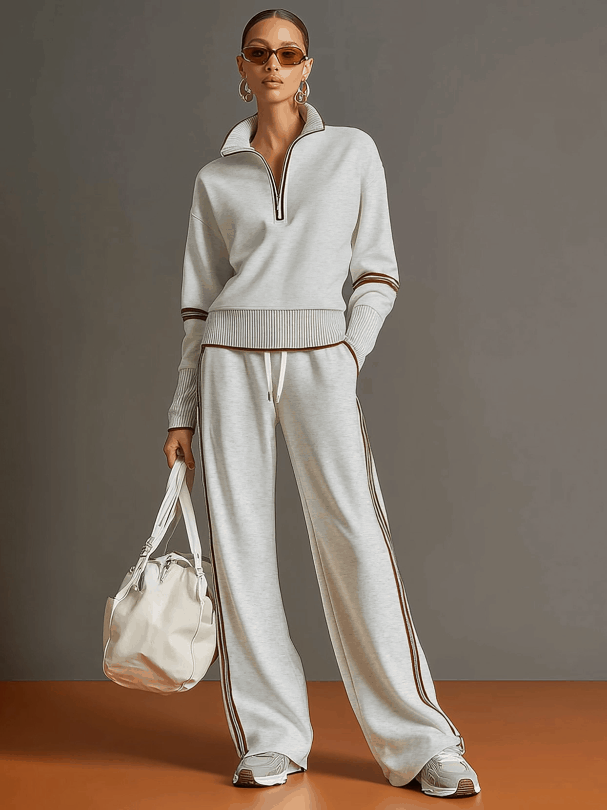 Marietta | Blouse and Wide-Leg Pants Set