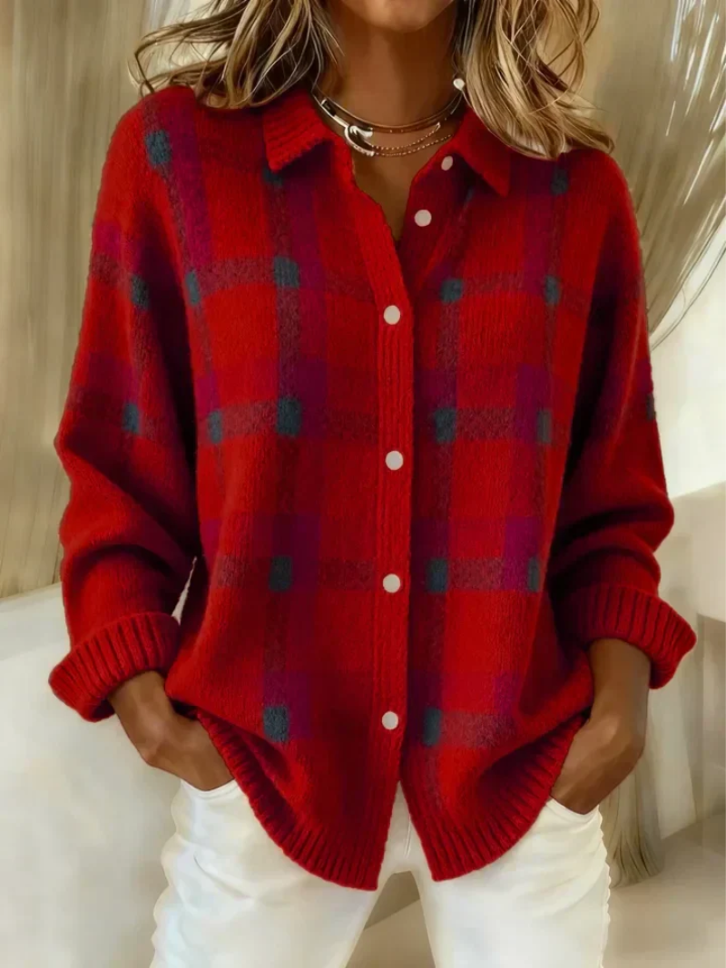 Esmeralda | Tartan Plaid Cardigan
