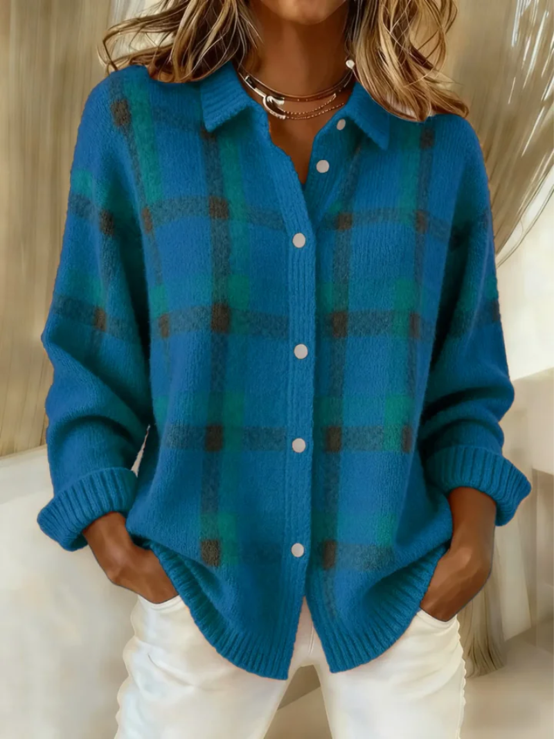 Esmeralda | Tartan Plaid Cardigan