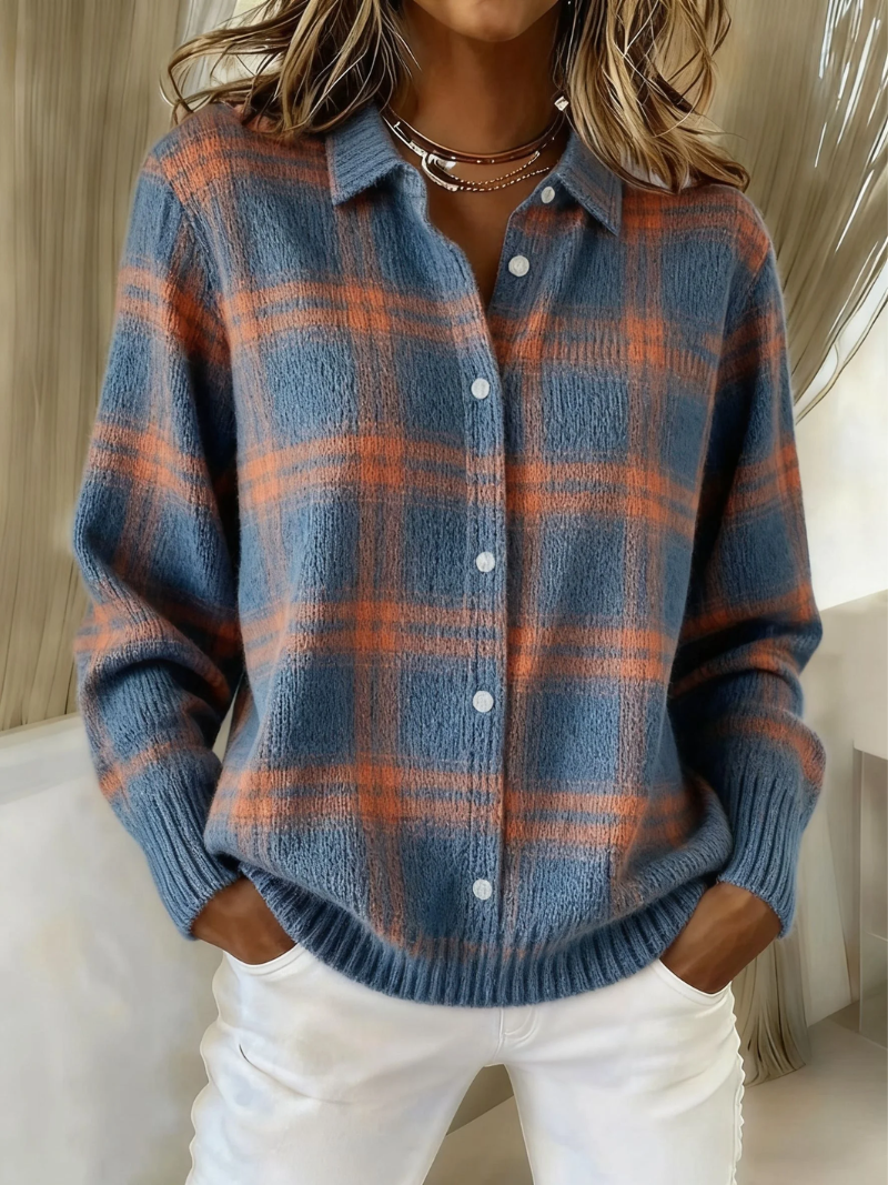 Esmeralda | Tartan Plaid Cardigan