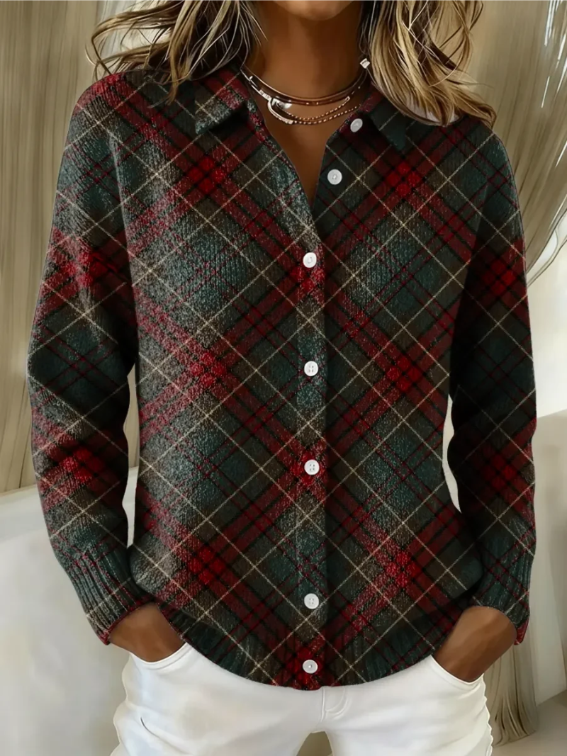 Esmeralda | Tartan Plaid Cardigan