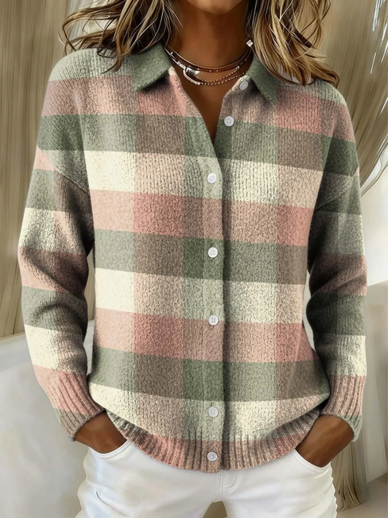 Esmeralda | Tartan Plaid Cardigan
