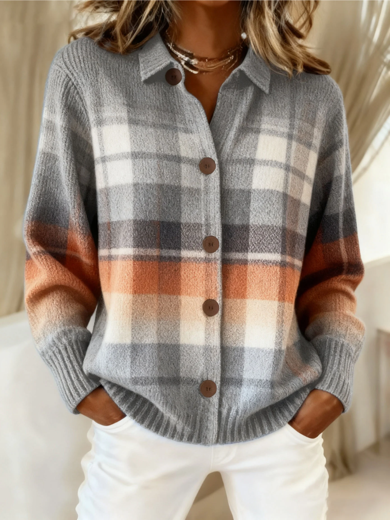 Esmeralda | Tartan Plaid Cardigan