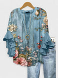Floral Blue