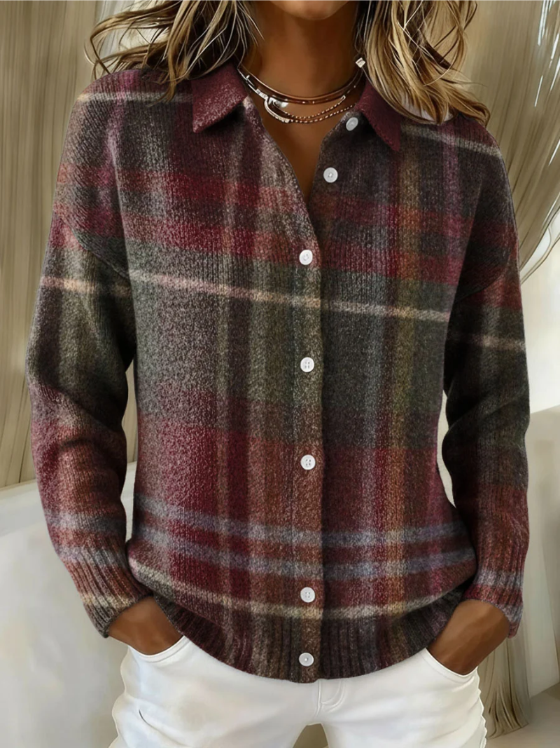 Esmeralda | Tartan Plaid Cardigan