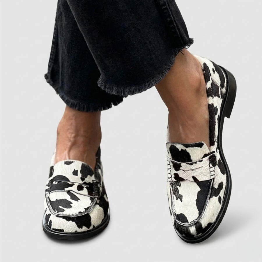 Veerle | Zebra Moccasins