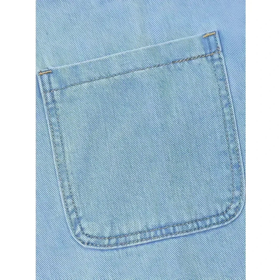 Lunariah | Casual Denim Pocket Dress