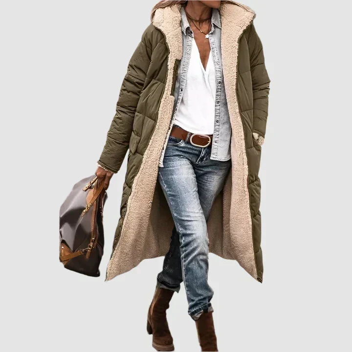 Rebecca | Chic Reversible Winter Jacket