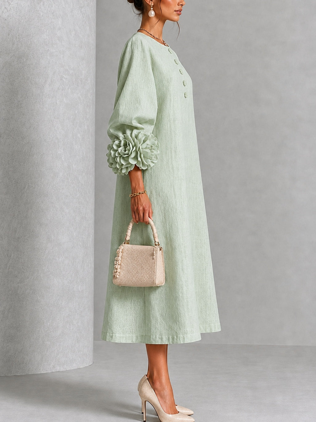 Serena | Elegant Midi Dress
