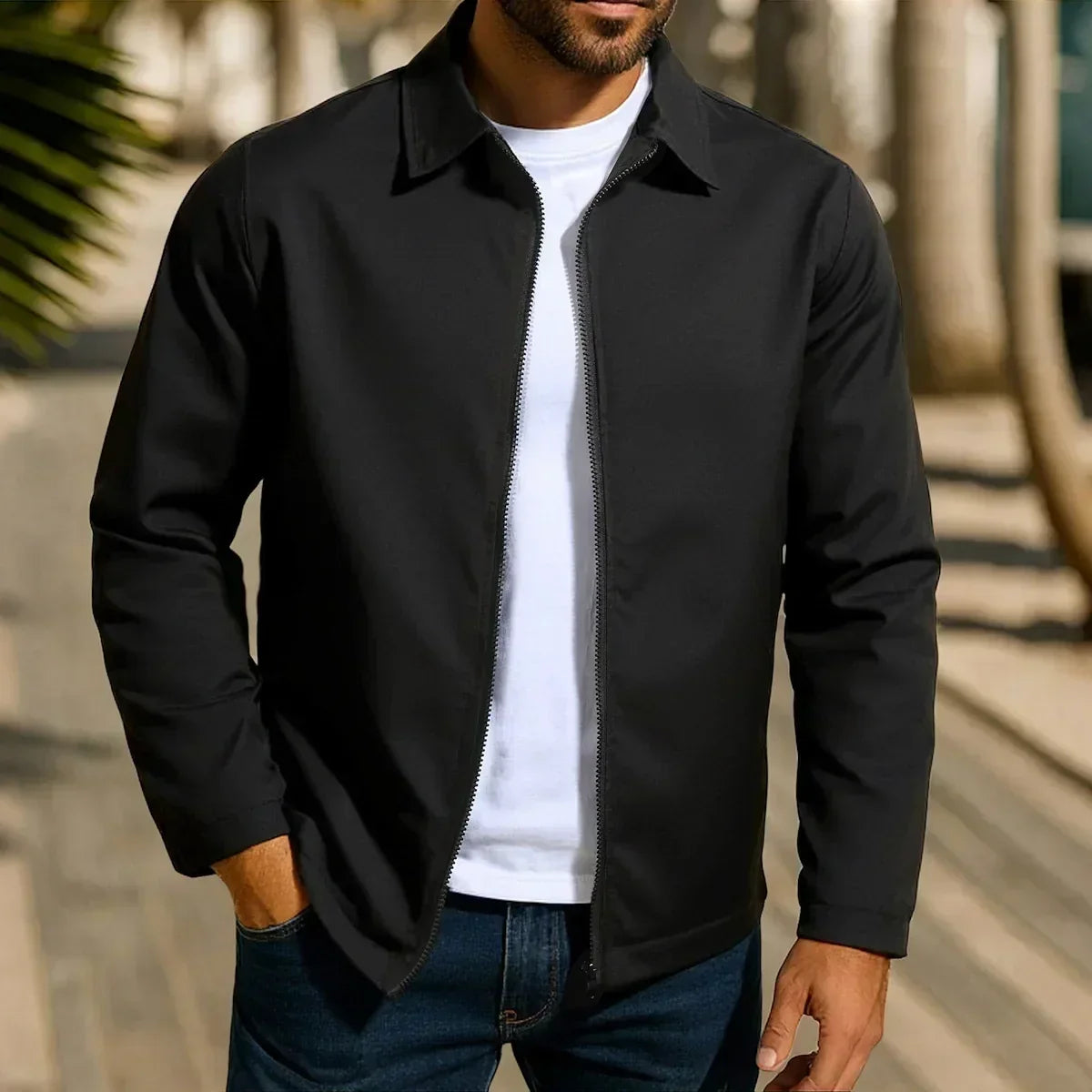 Garrett | Suede Jacket