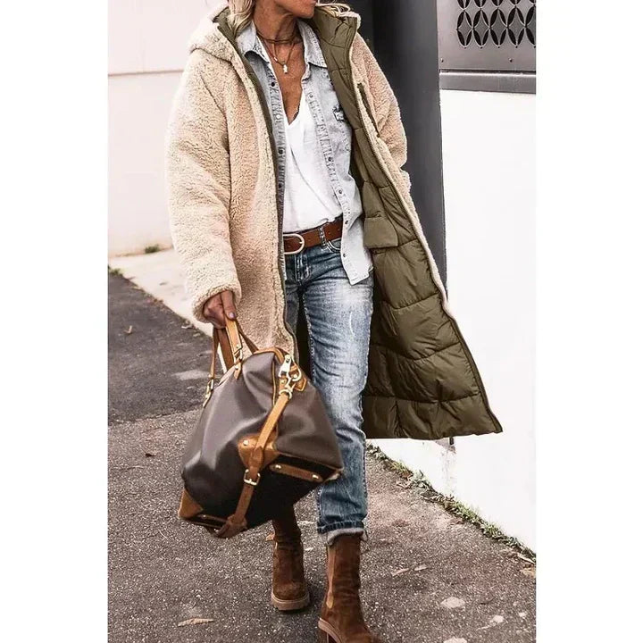 Rebecca | Chic Reversible Winter Jacket