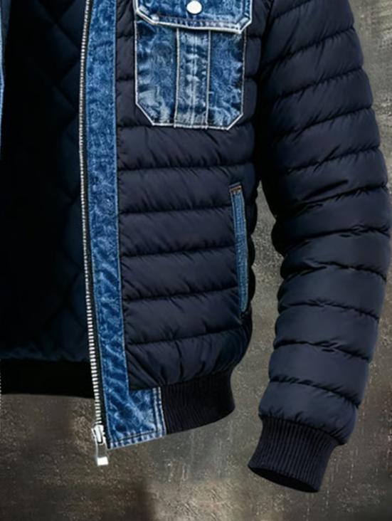 Wesley | Quilted Denim Hybrid Jacket