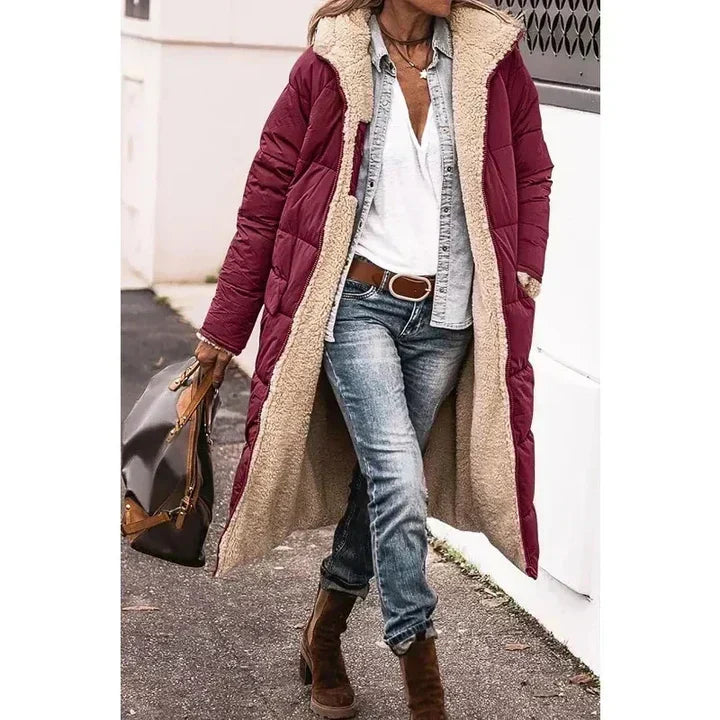 Rebecca | Chic Reversible Winter Jacket