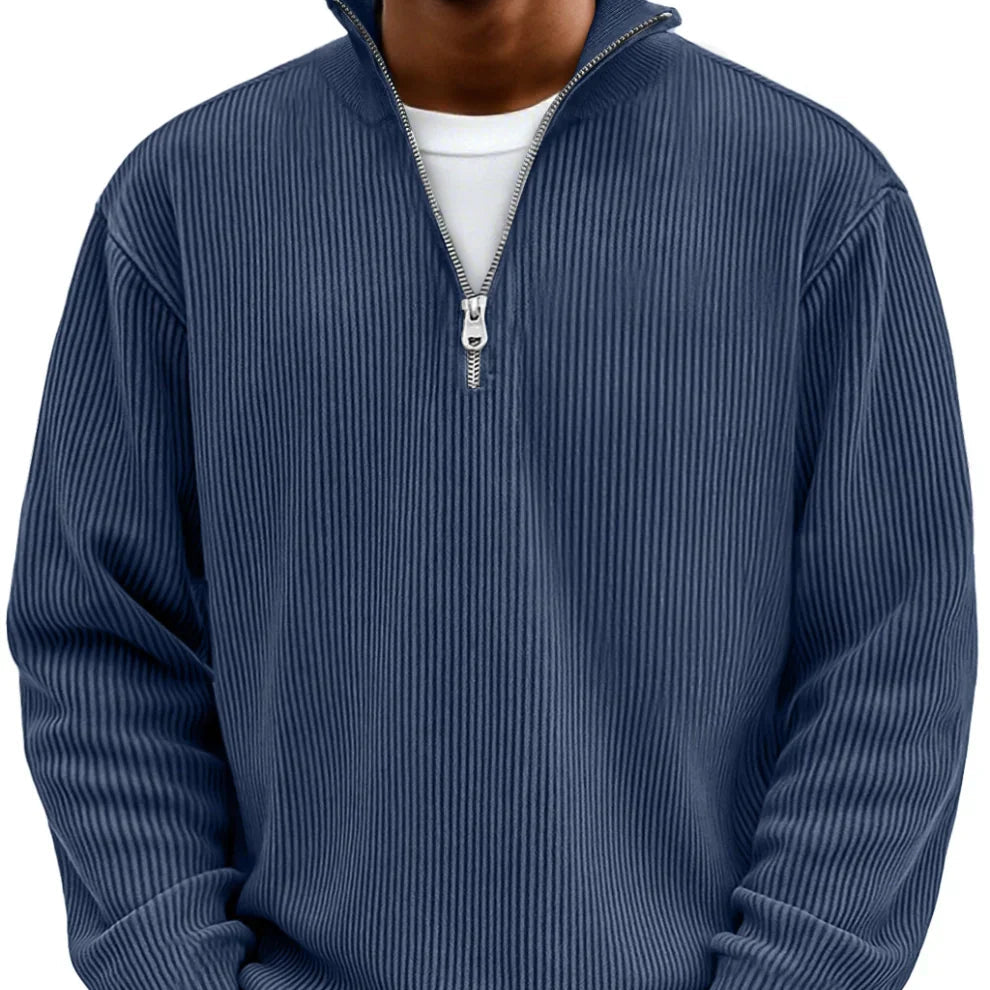 Andre | Half Zip Long Sleeve Sweater