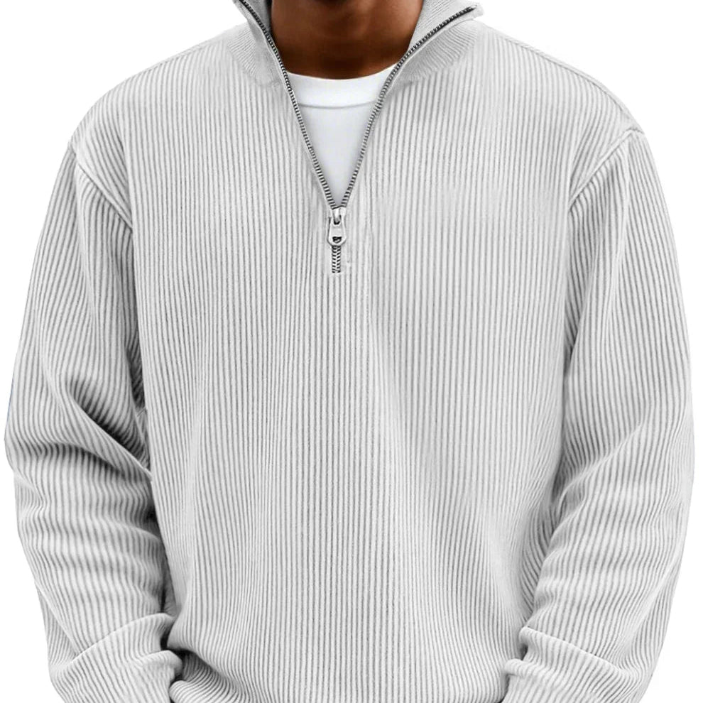 Andre | Half Zip Long Sleeve Sweater