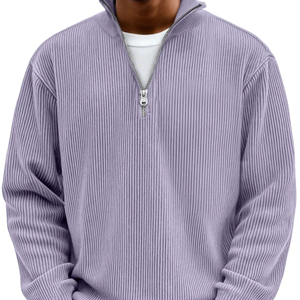 Andre | Half Zip Long Sleeve Sweater