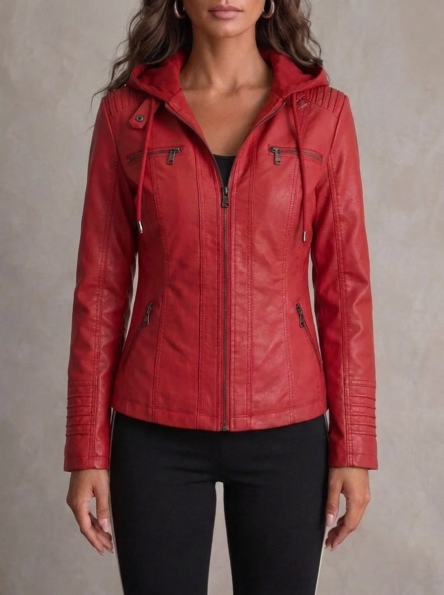 Esther – Durable and Elegant Leather Jacket