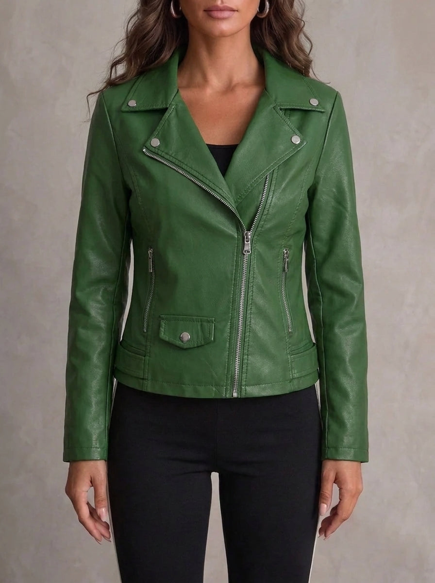 Ana – Durable and Elegant Leather Jacket