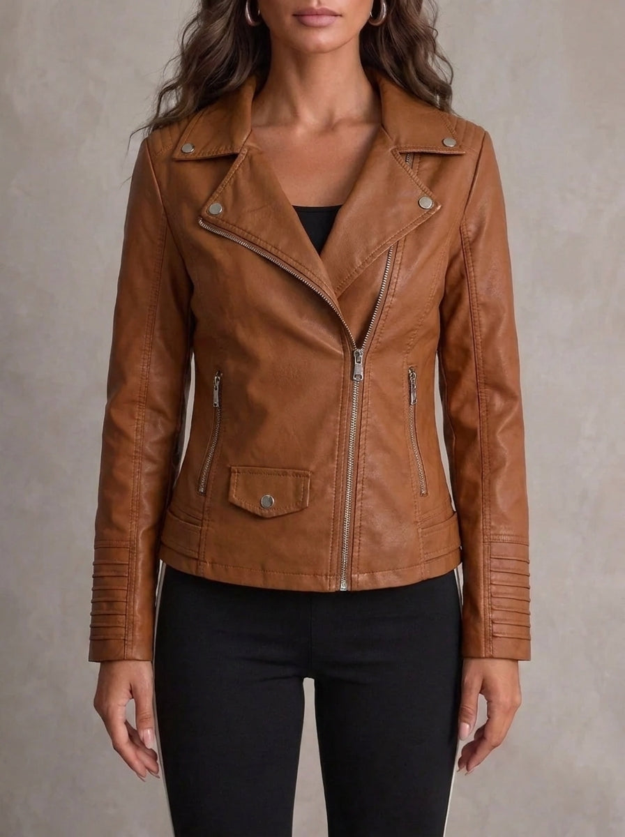 María – Durable and Elegant Leather Jacket
