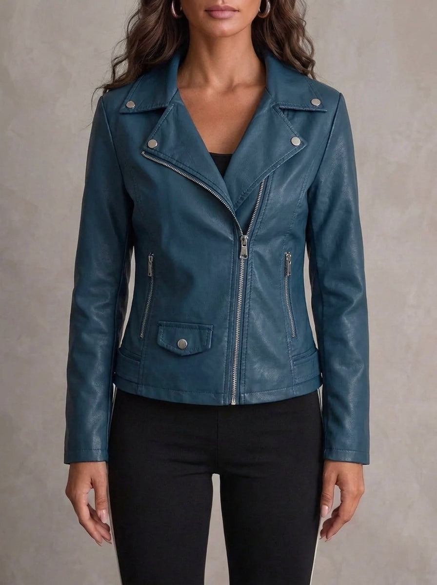 Nuria – Durable and Elegant Leather Jacket