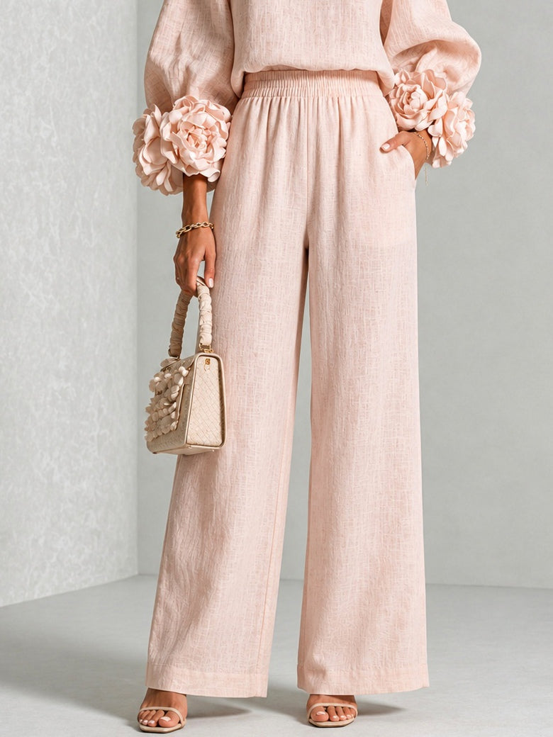 Rosali | Floral Cuff Two Piece Set