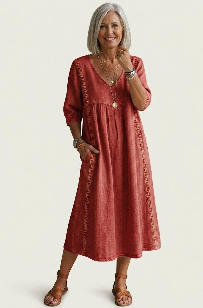 Juliette | A-Line Maxi Dress