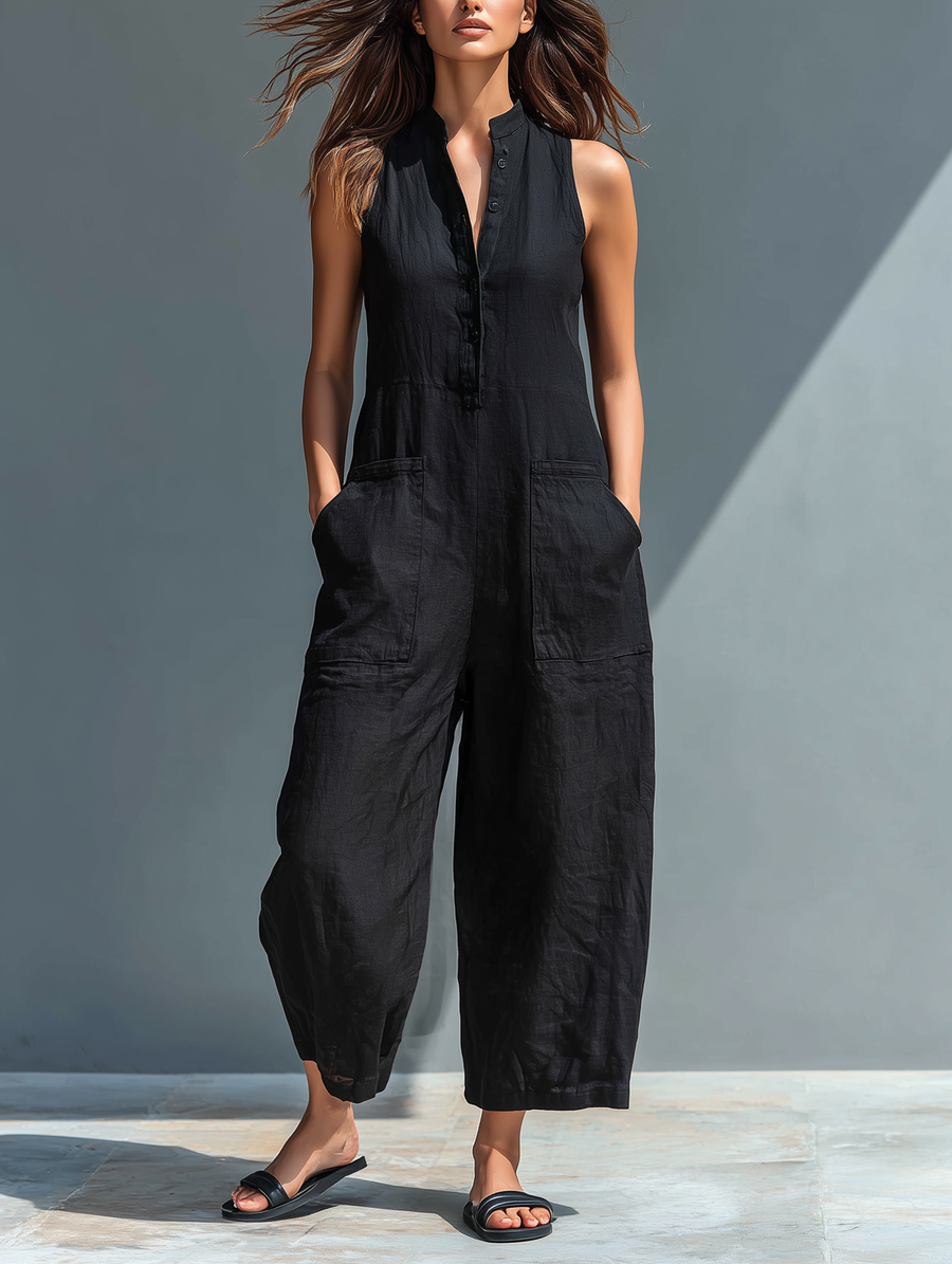 Marceline | Barrel-Leg Jumpsuit