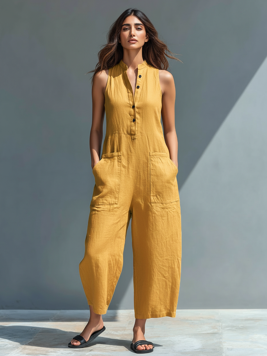 Marceline | Barrel-Leg Jumpsuit