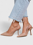 Beige Leather