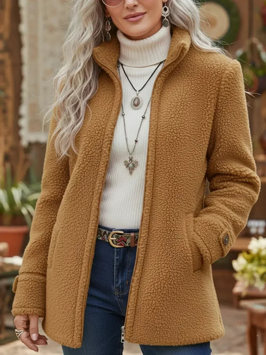 Carissa | Cozy Stand Collar Jacket