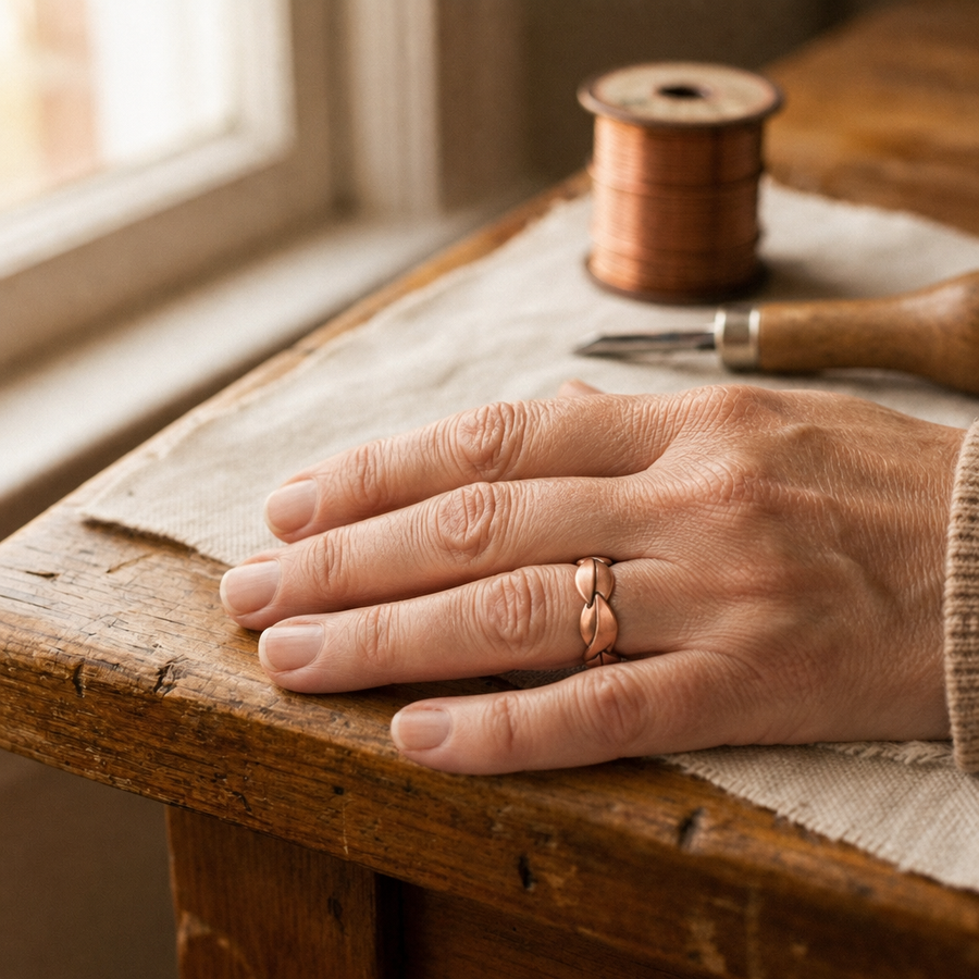 Bind Copper Ring