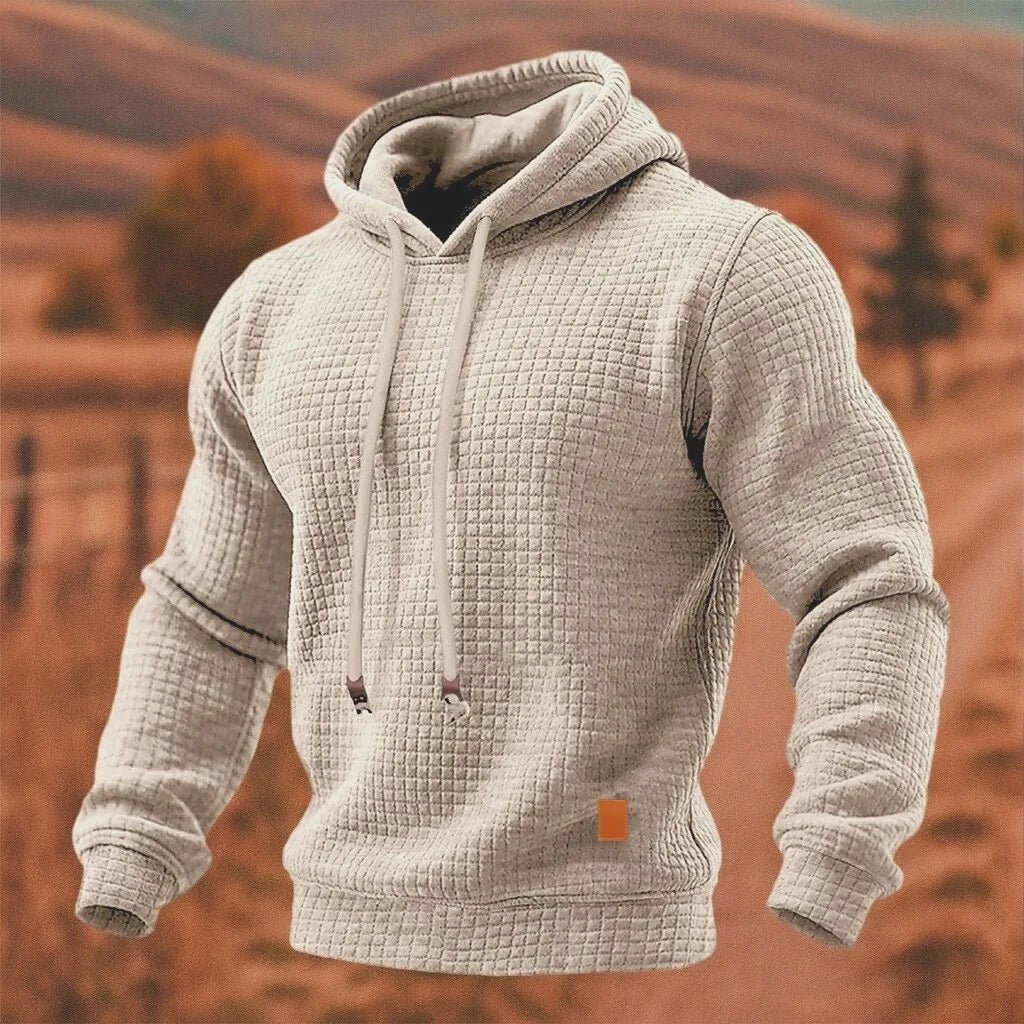 Royce | Textured Comfort Hoodie
