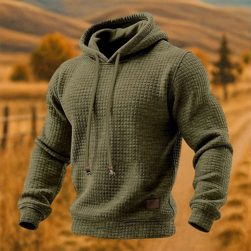 Royce | Textured Comfort Hoodie