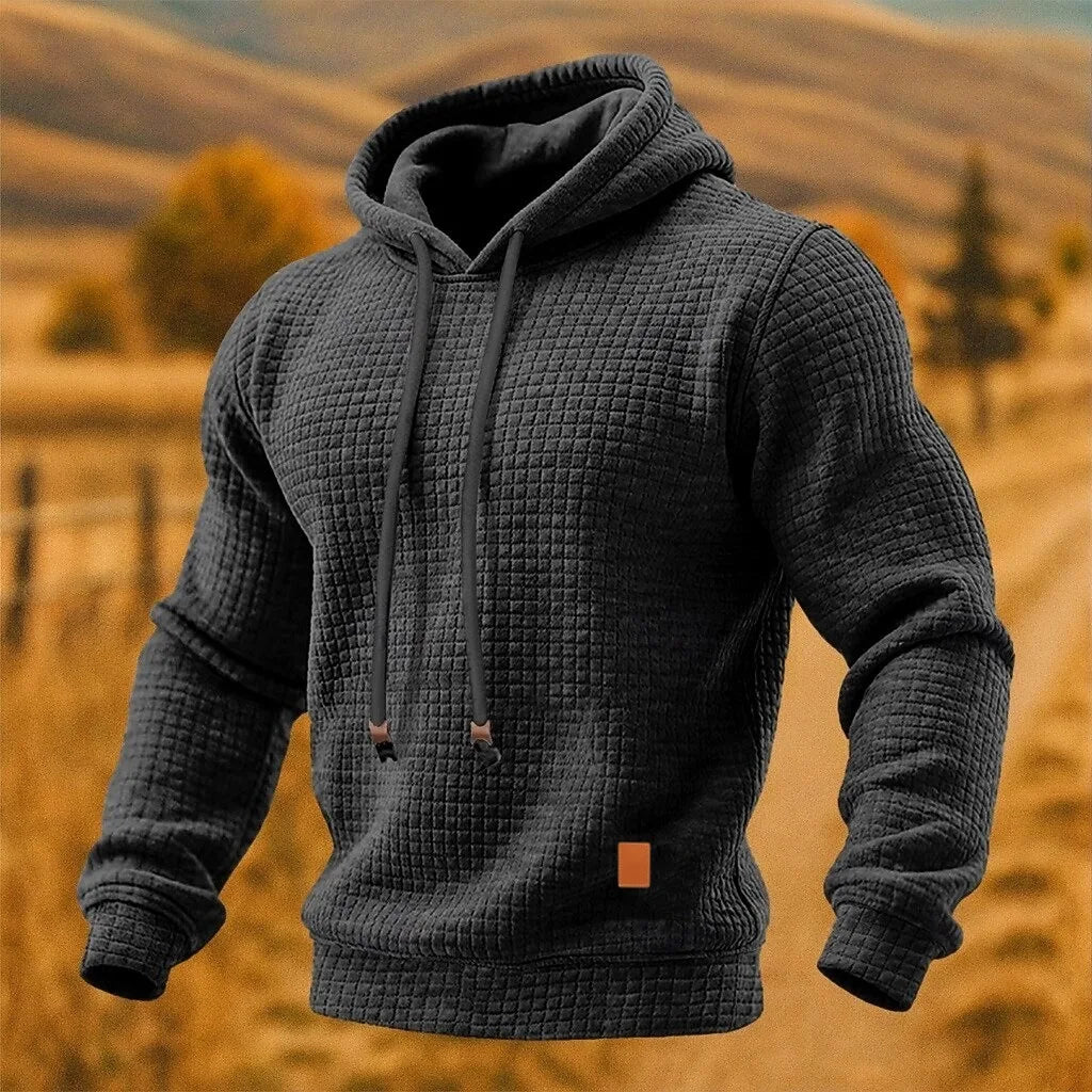 Royce | Textured Comfort Hoodie